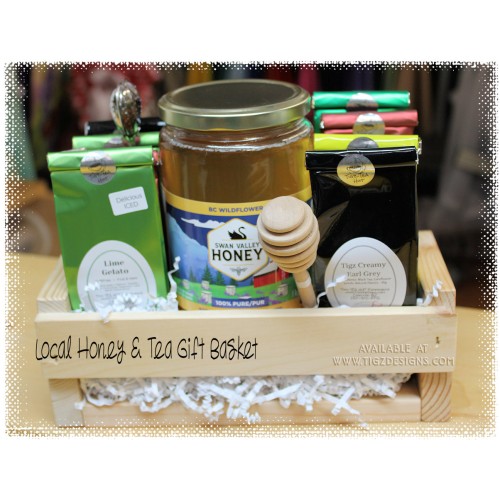 Creston Honey & Tea Variety pack Gift Basket